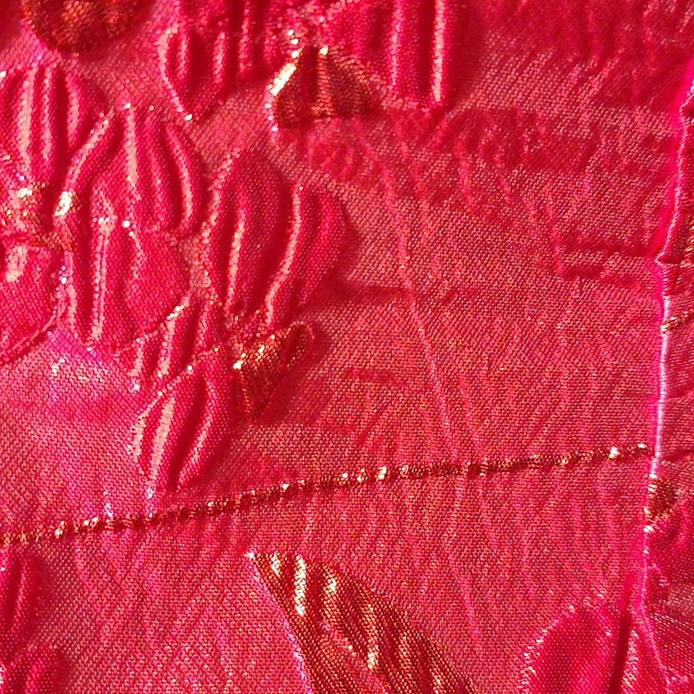 Jodifl BOLD Floral Jacquard Mini Dress in Hot Pink Sz M - Picture 5 of 5